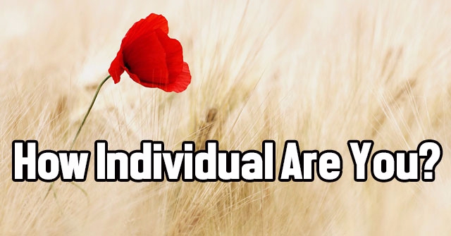 How Individual Are You?