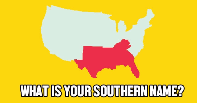 What Is Your Southern Name?