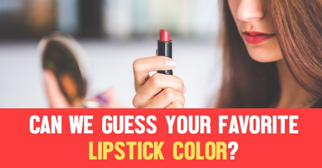 Can We Guess Your Favorite Lipstick Color?