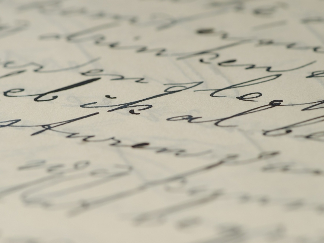 What word best describes your handwriting?