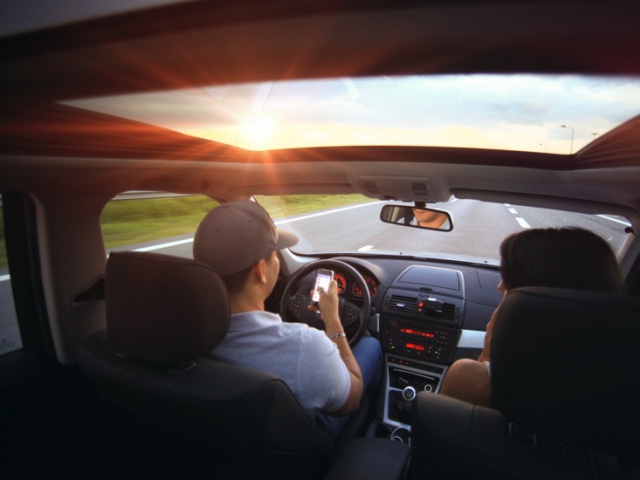 When traveling with another person, do you offer to drive or let them take the wheel?