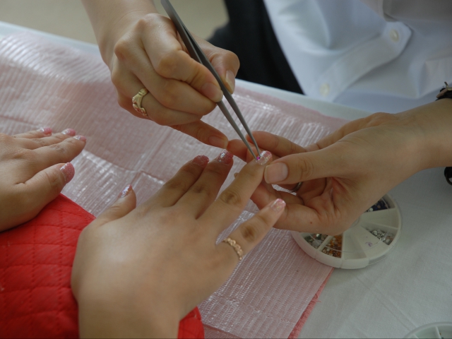 How often do you treat yourself to a manicure or a pedicure?