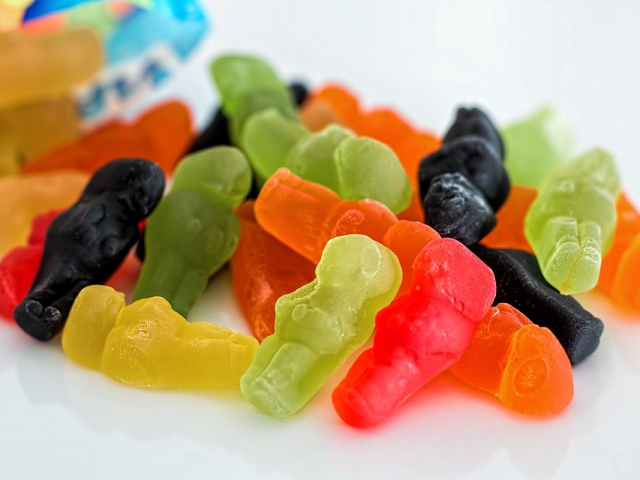 Which gummy bear would you eat first?