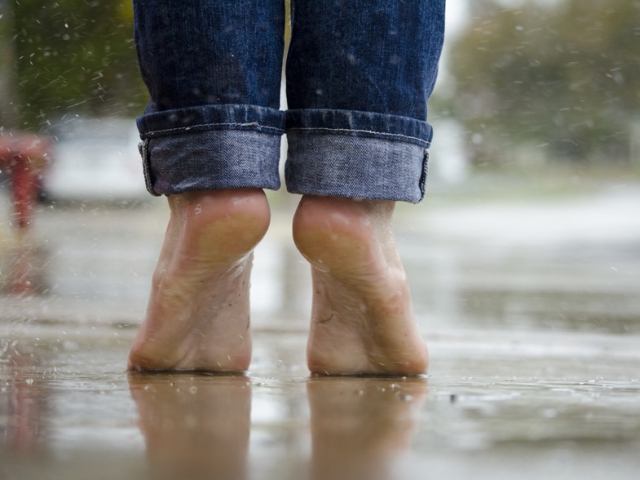 Have you ever danced barefoot in the rain?