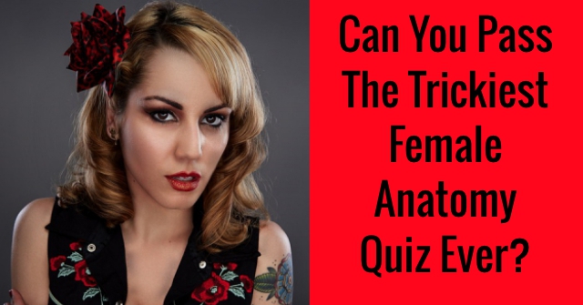 Can You Pass The Trickiest Female Anatomy Quiz Ever?