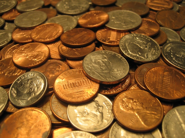 When was the last time you paid for something with spare change?