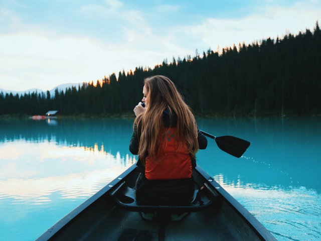 Would you rather go canoing or go water skiing?