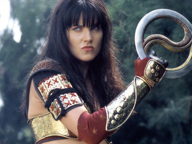 What is the name of this 1990's warrior princess?