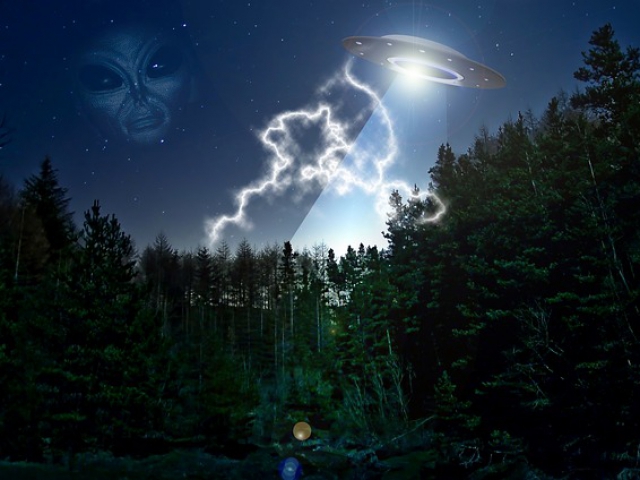 You see something weird in the sky, what would you do?