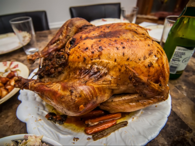My ruling on the "stuffing goes inside or outside of the turkey" debate is ...