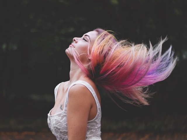 Would you ever dye your hair a crazy color?