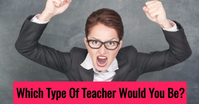 Which Type Of Teacher Would You Be?