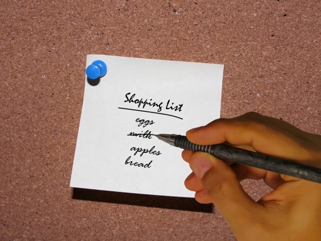 How often do you use a shopping list?