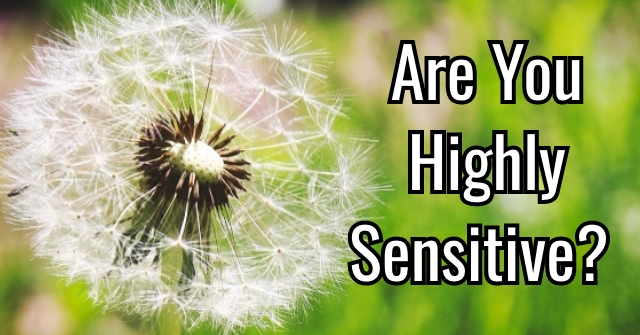 Are You Highly Sensitive?