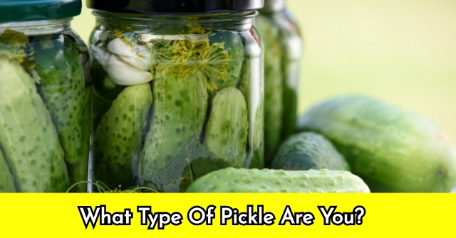 What Type Of Pickle Are You?