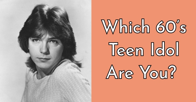Which 70’s Teen Idol Are You?